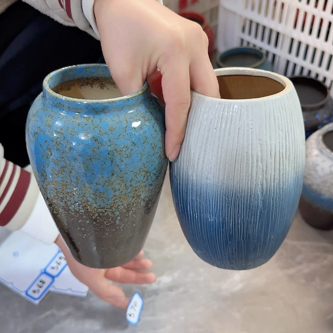 瓶小蓝➕白蓝陶瓷高16厘米瑕疵