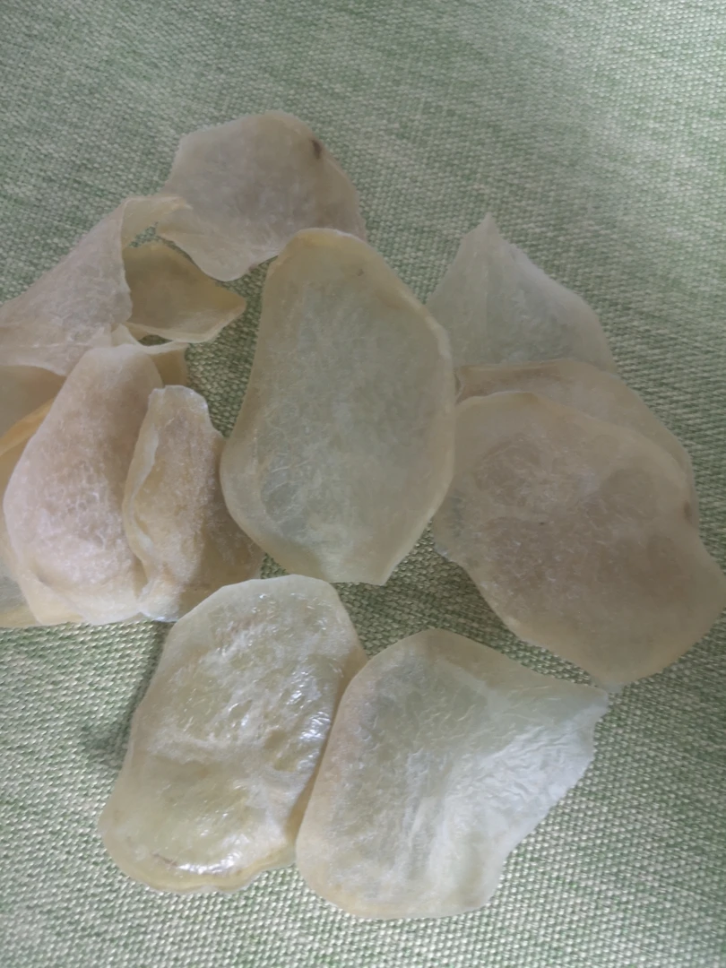 干土豆片+手工切片+自然晾晒