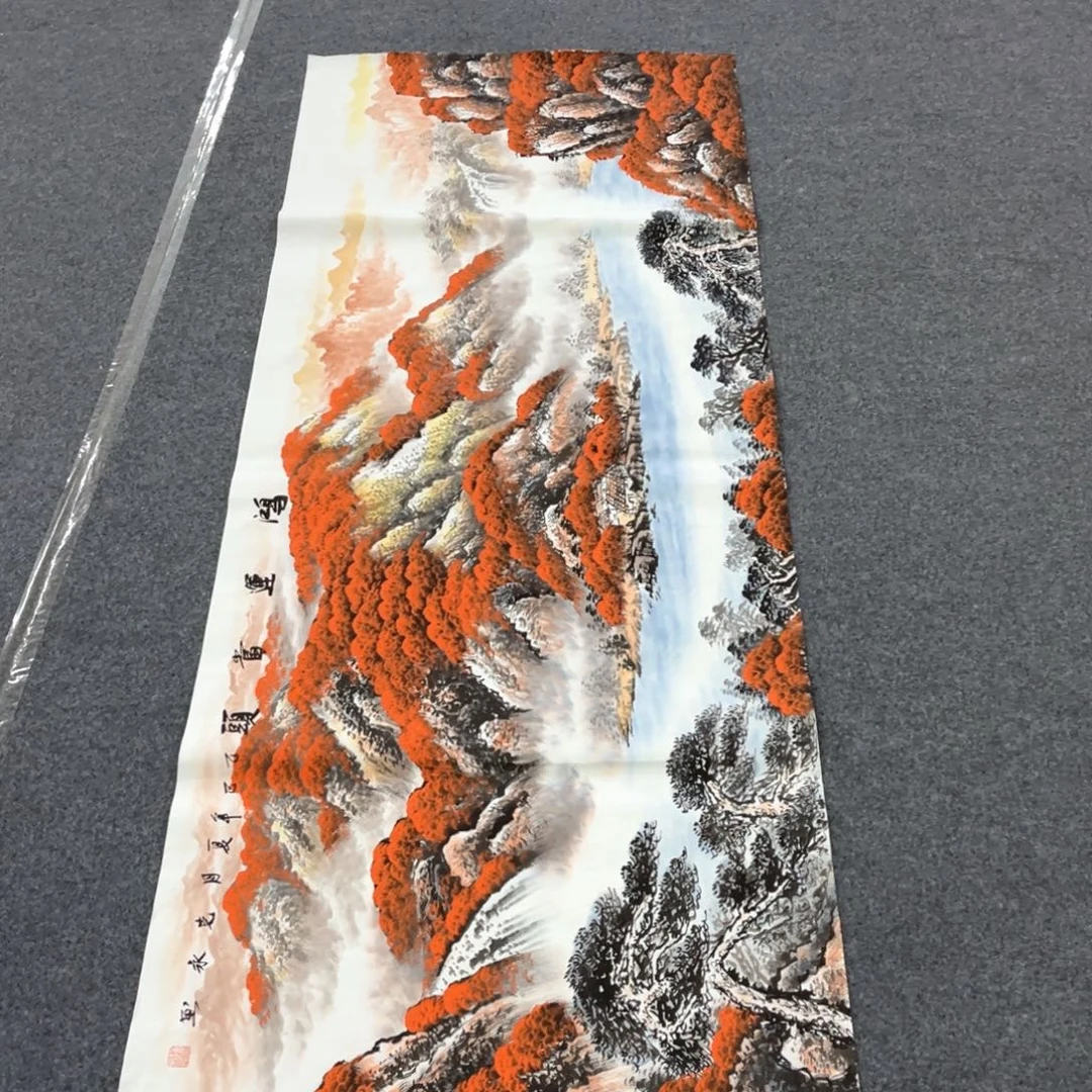 国画国画作品老师手绘