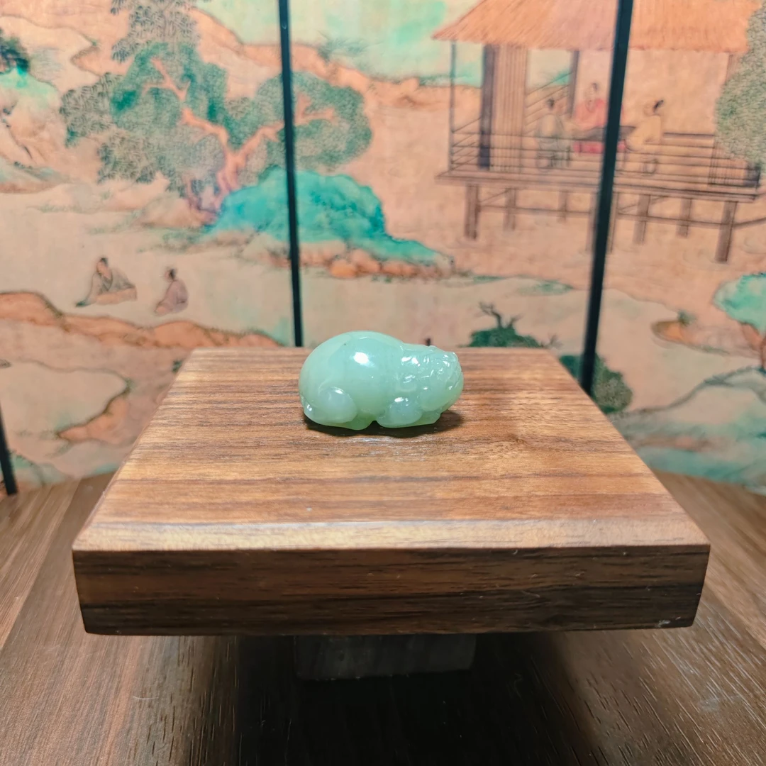 C和田玉貔貅吊坠0066