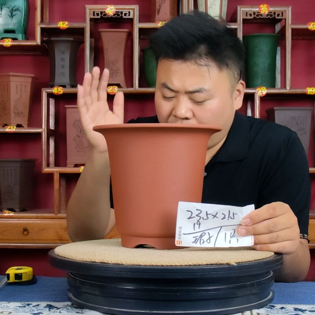 紫砂花盆紫砂花盆