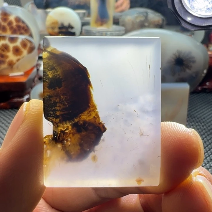 未镶嵌玛瑙/玉髓珠宝奇石