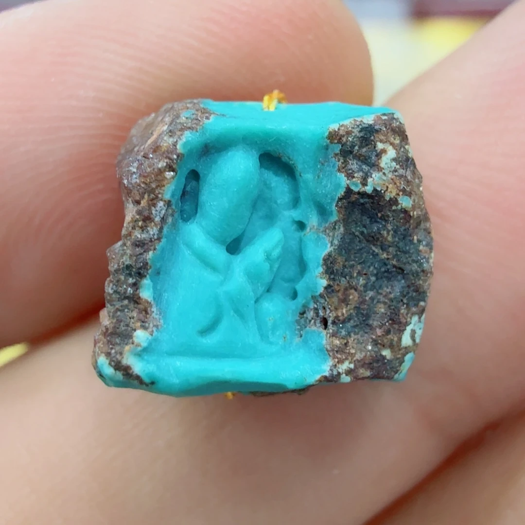 绿松石未镶嵌配饰