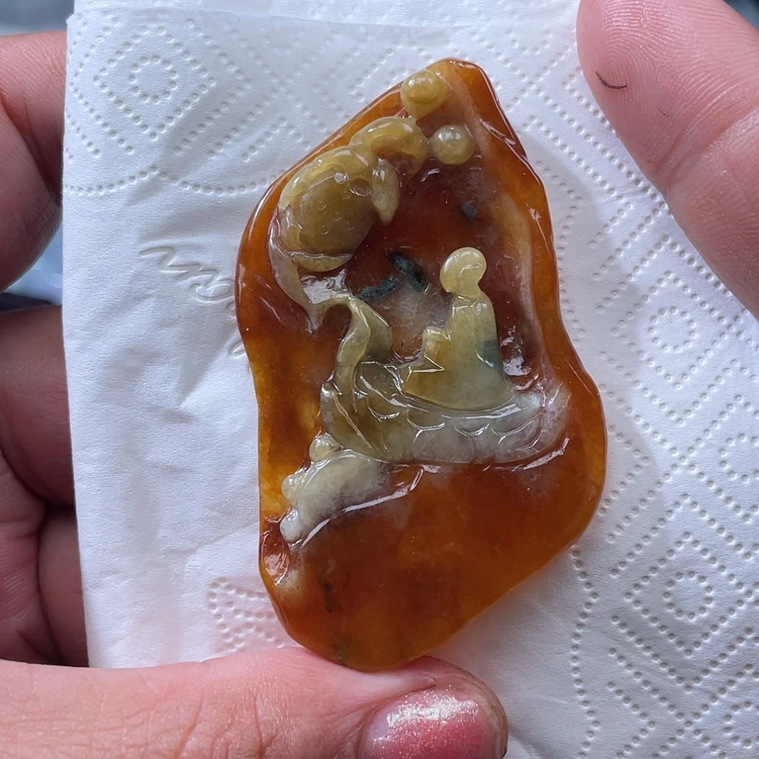 颈饰未镶嵌翡翠翡玉翡翠