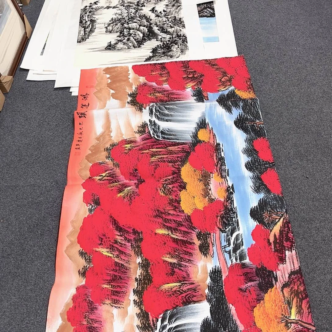 国画H精品国画作品