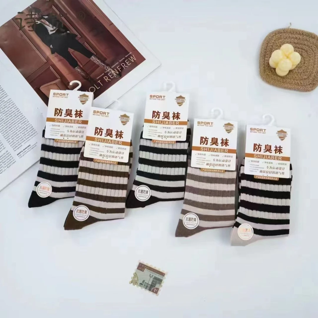 女士条纹袜子1512-A136****