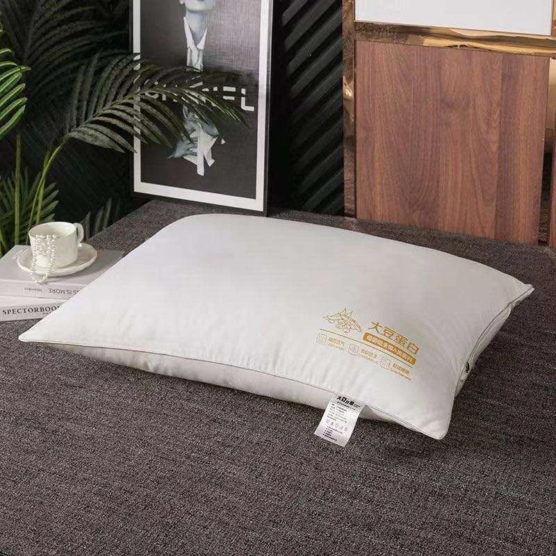 深度睡眠枕芯记忆棉枕头柔软护颈大豆蛋白纤维