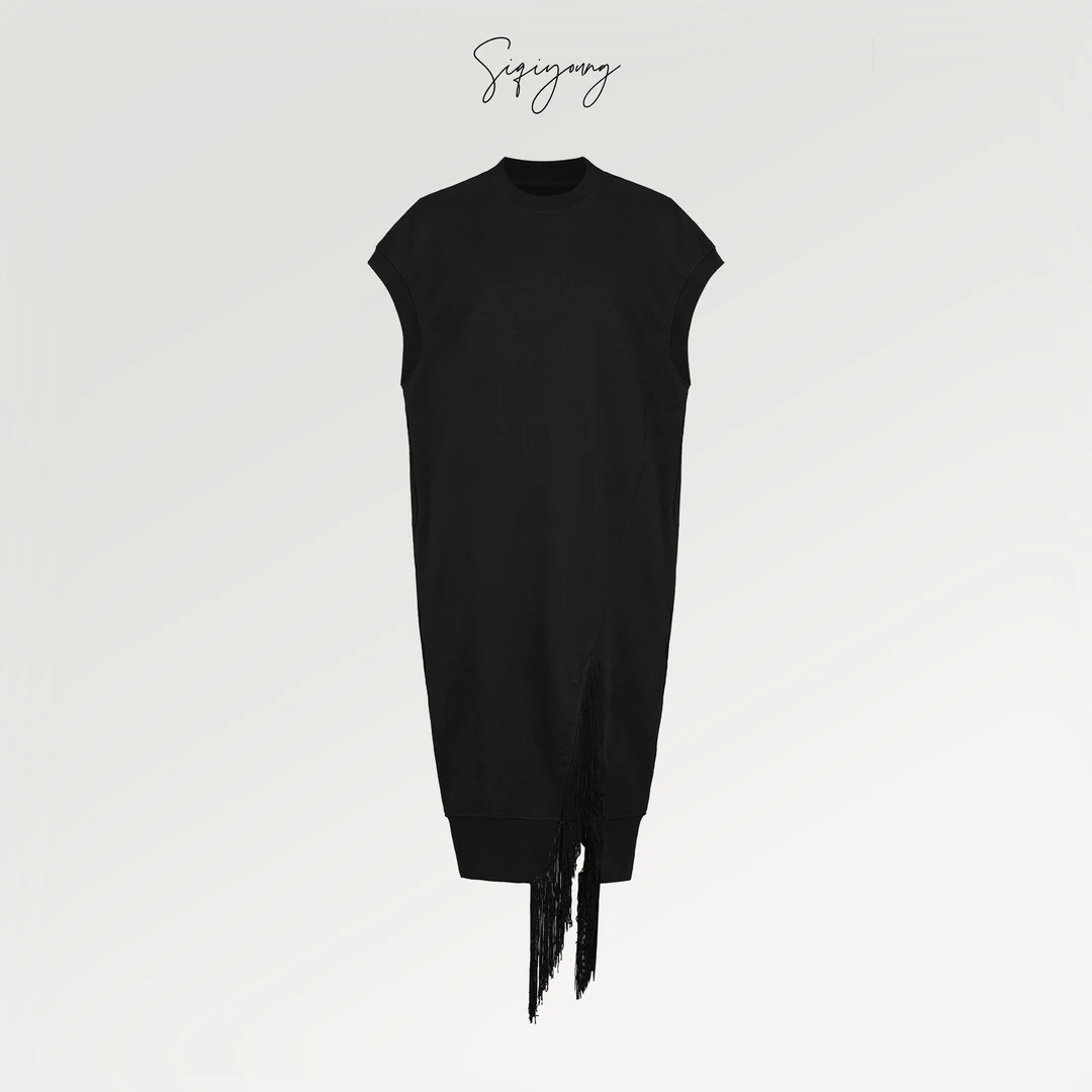 SIQIYOUNG【Maggie精选】流苏设计连衣裙