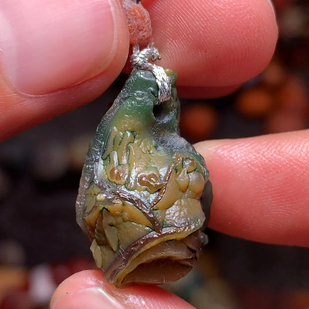 未镶嵌玛瑙/玉髓珠宝半成品