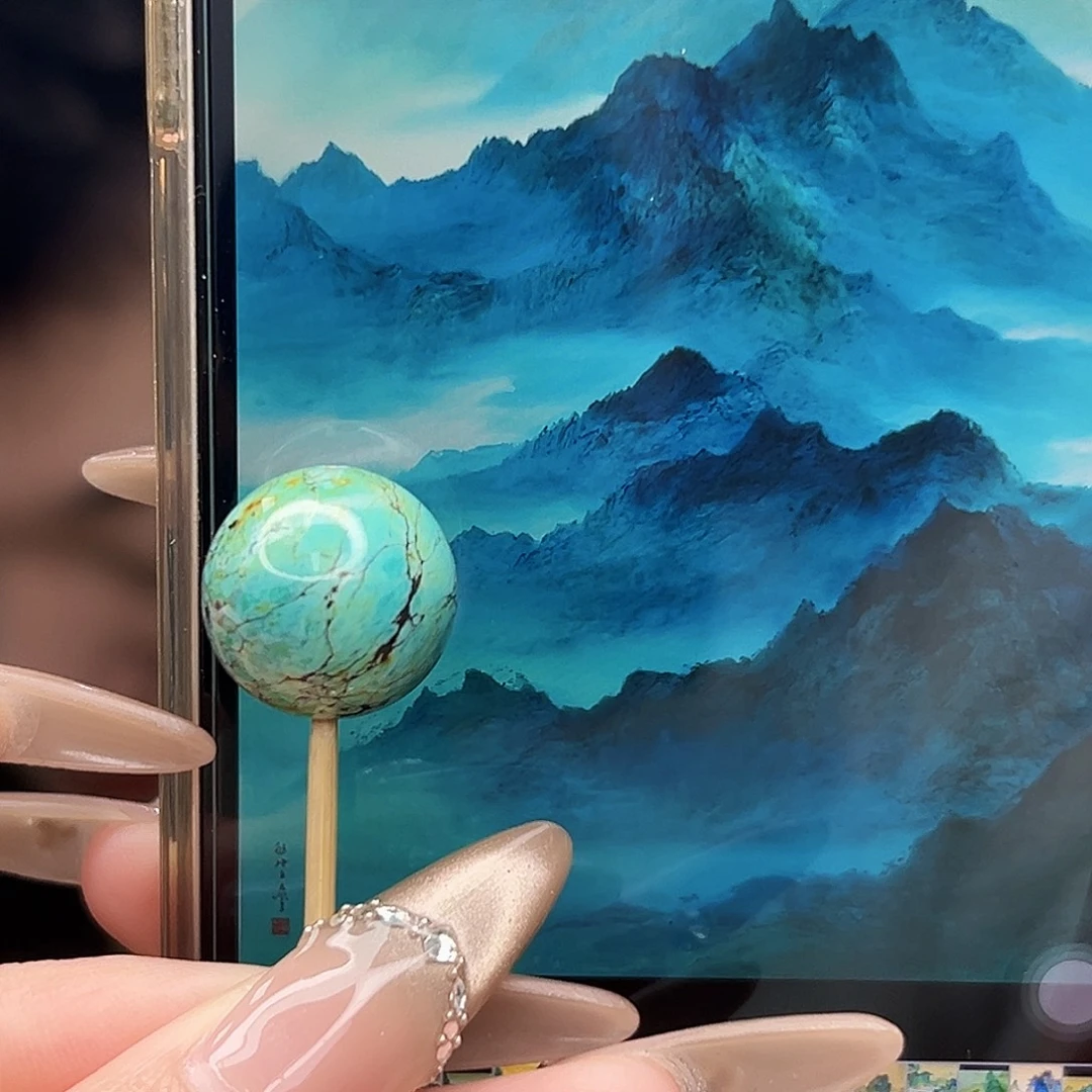 绿松石未镶嵌珠宝奇石