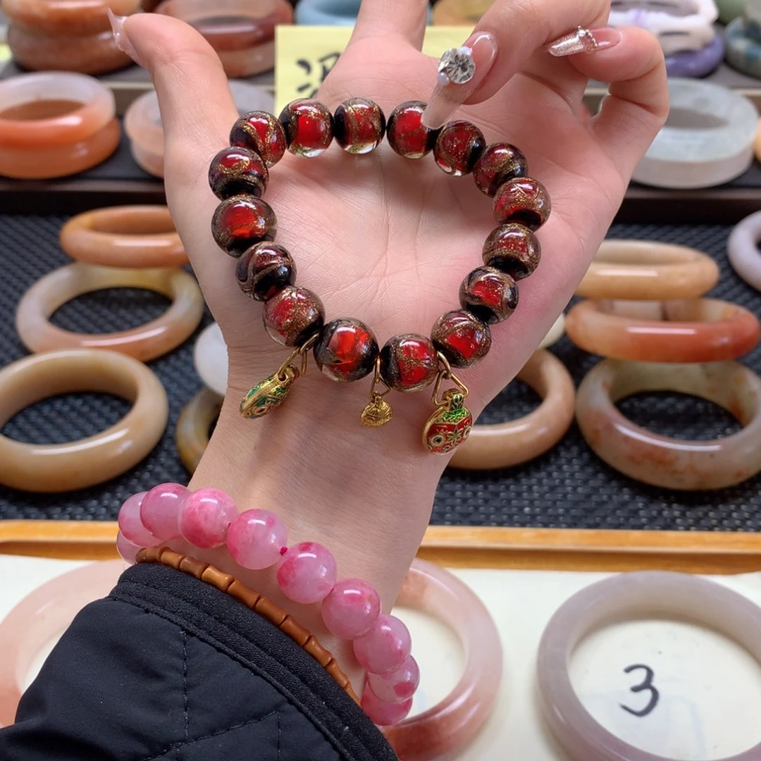 石英质玉手链未镶嵌