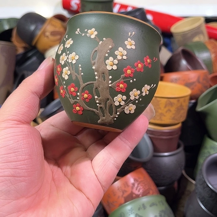 茶杯紫砂全手工紫砂主人杯