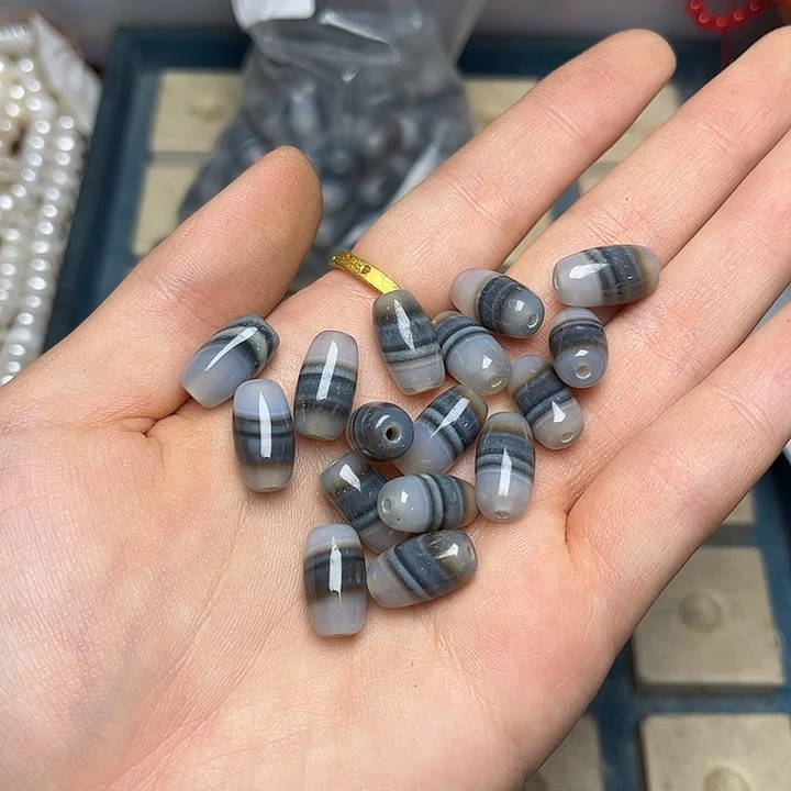 颈饰琉璃2459 玛.瑙 一颗可选