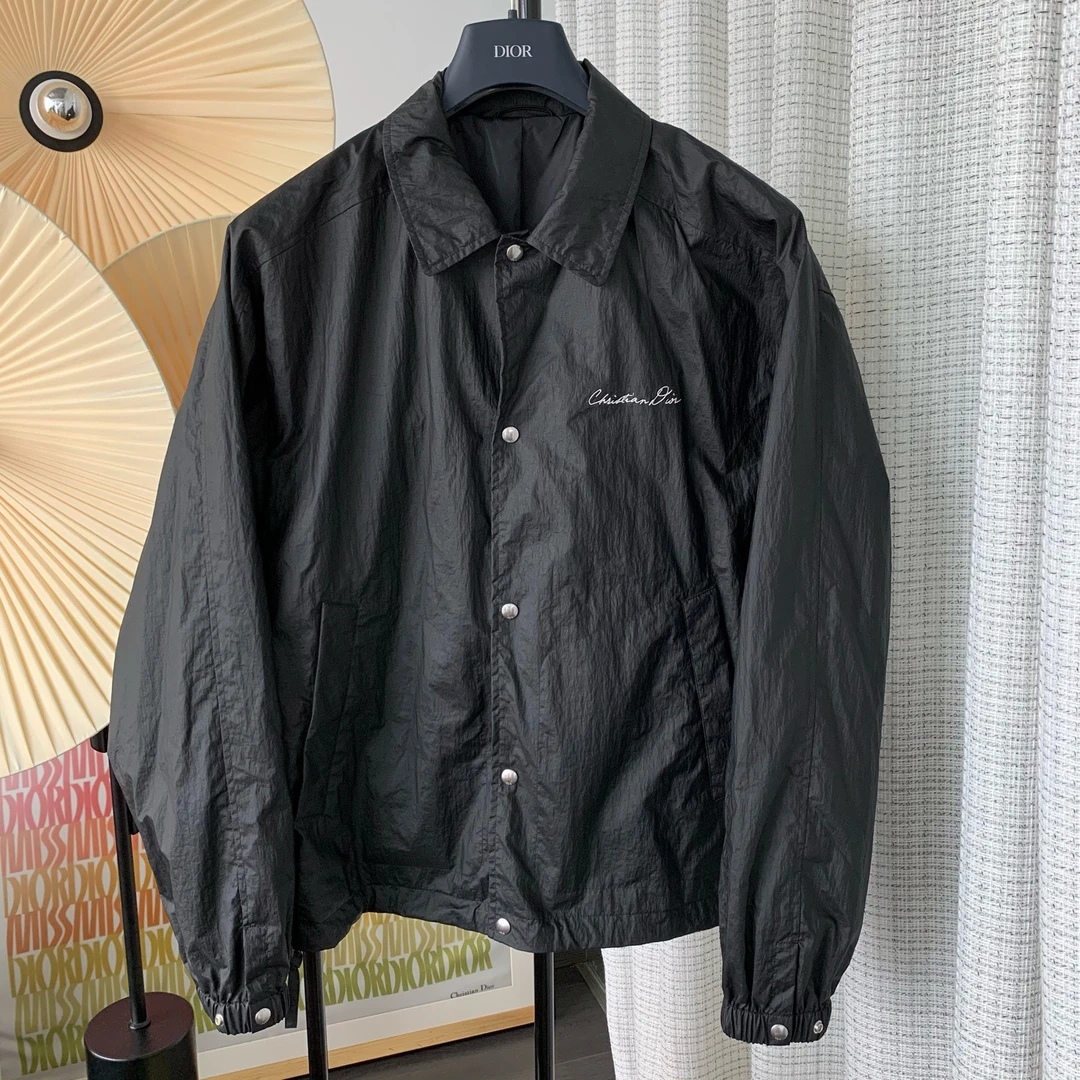99新 DIOR/迪奥 DIOR 1947刺绣字母教练夹克48码