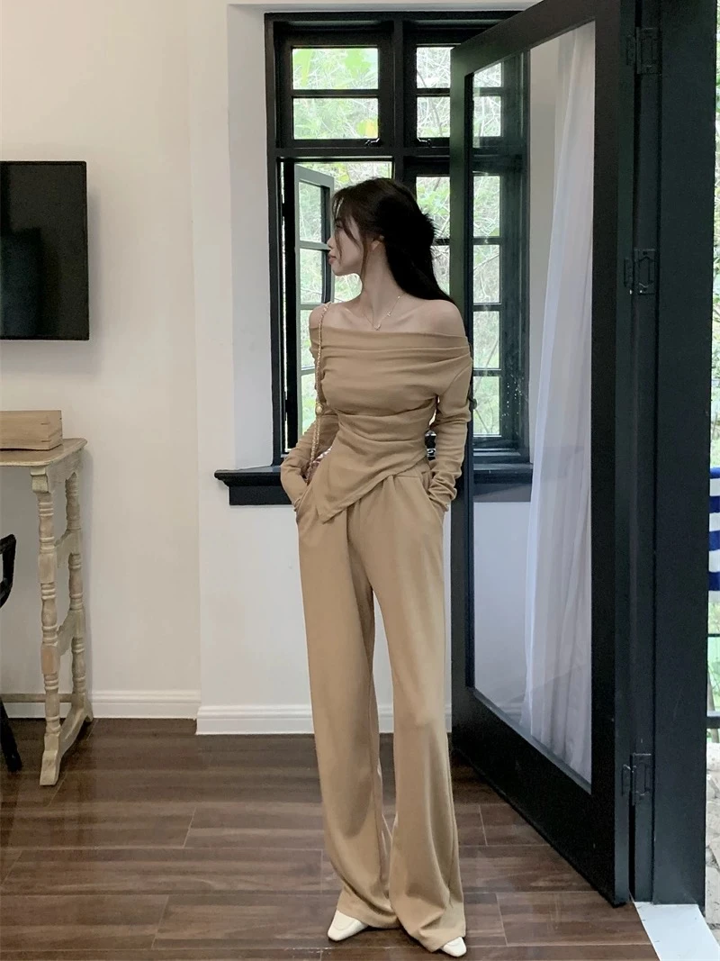 大大-高级气质时尚洋气上下两件套