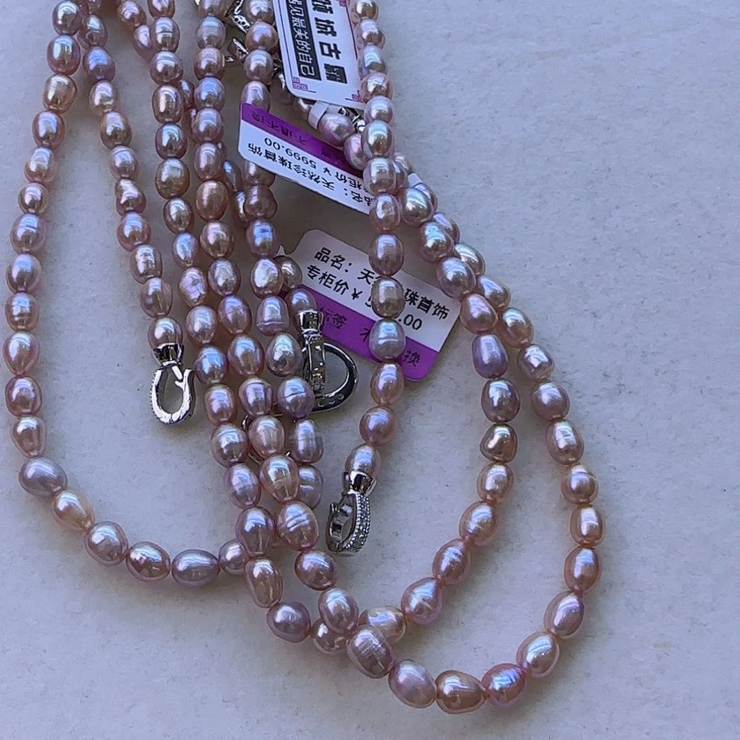 未镶嵌项链定制428淡水珍珠