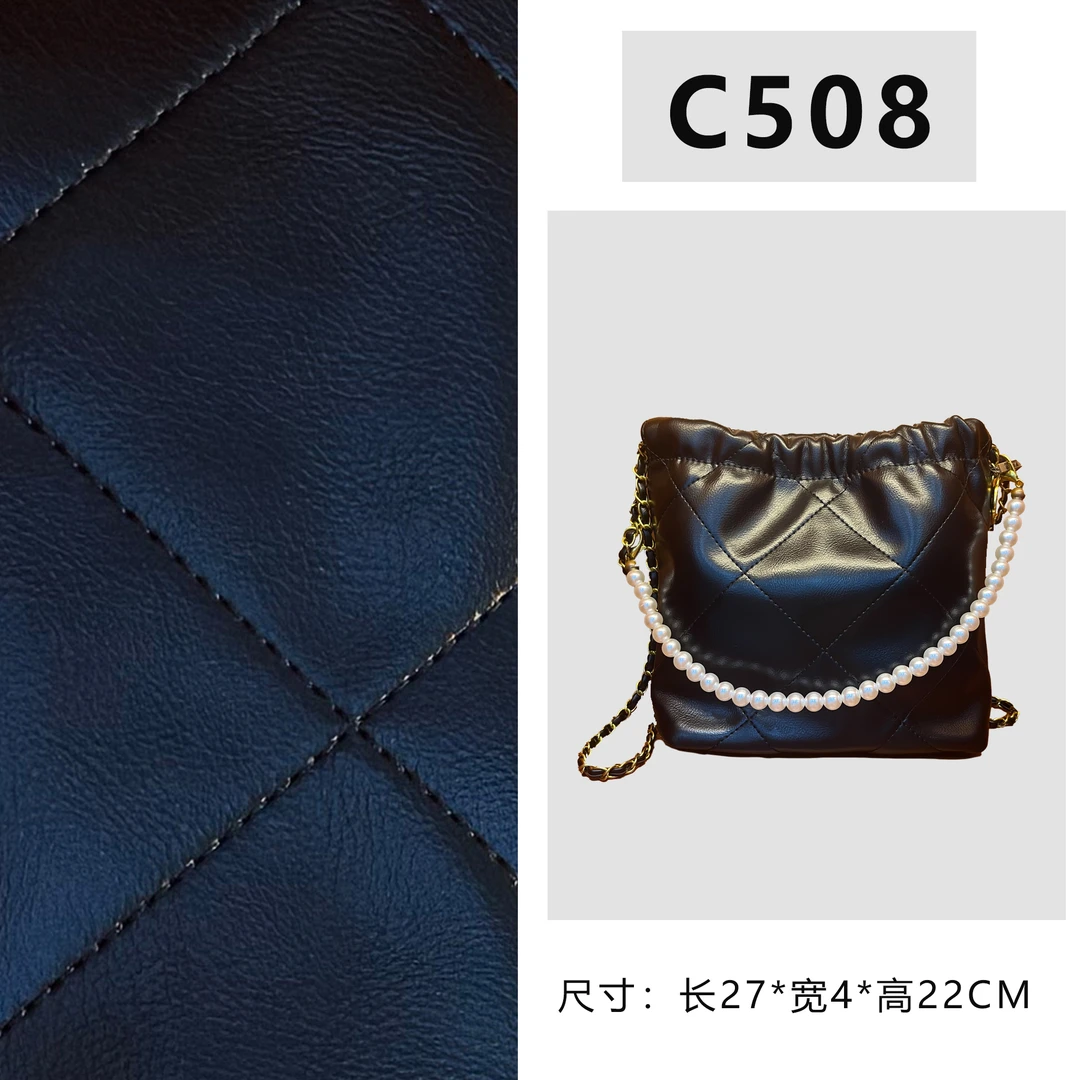 【C508】22bag小号（尺寸27*22*4CM）新款黑色女包
