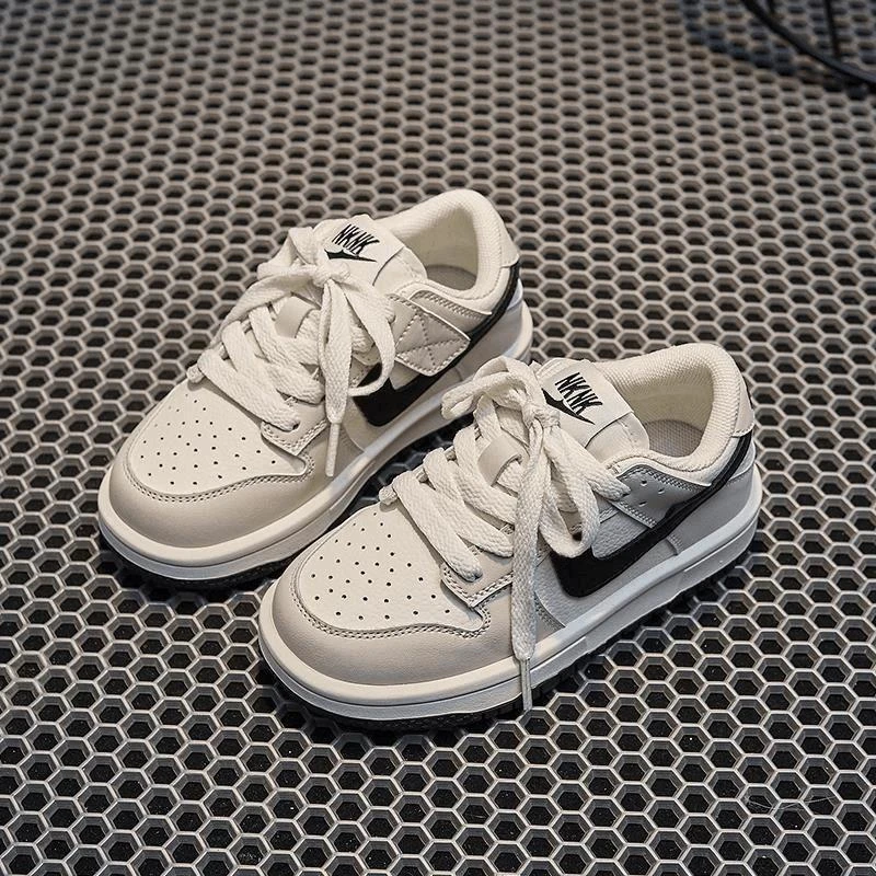 巴拉2025秋冬新款AJ儿童板鞋3-18岁中大童学生防滑男女童运动鞋潮