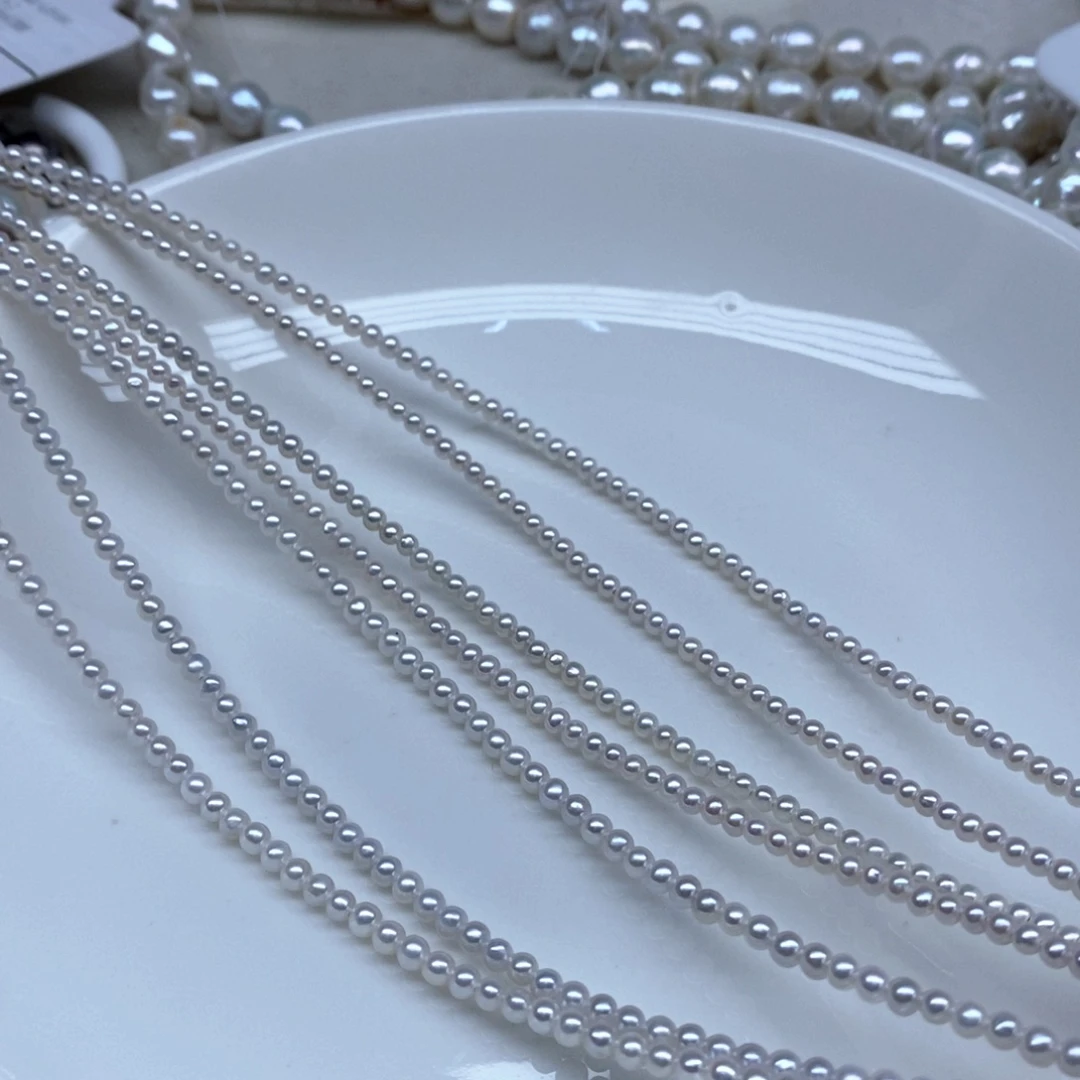 淡水珍珠未镶嵌颈饰发1条