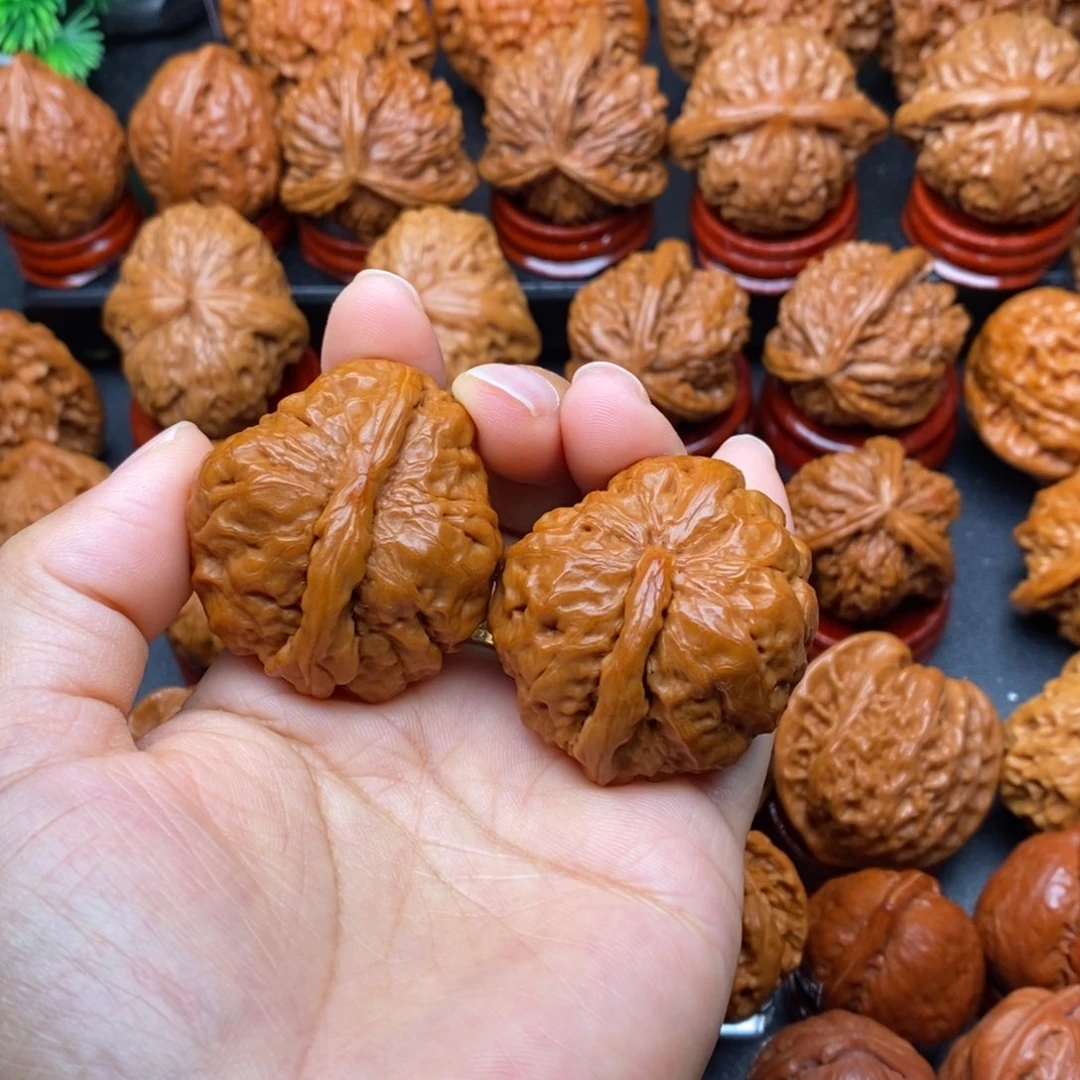 把件文玩核桃一帆风顺