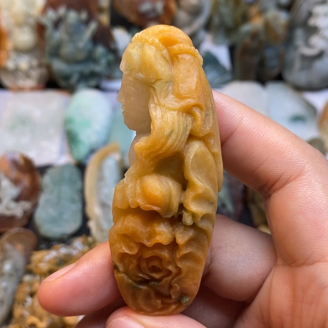 定制翡翠未镶嵌特色29