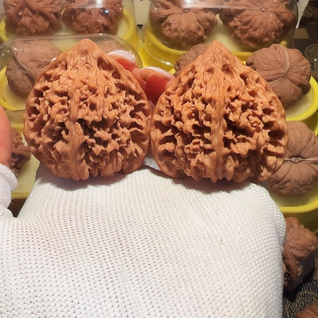 文玩核桃吊坠44全品三角满天星