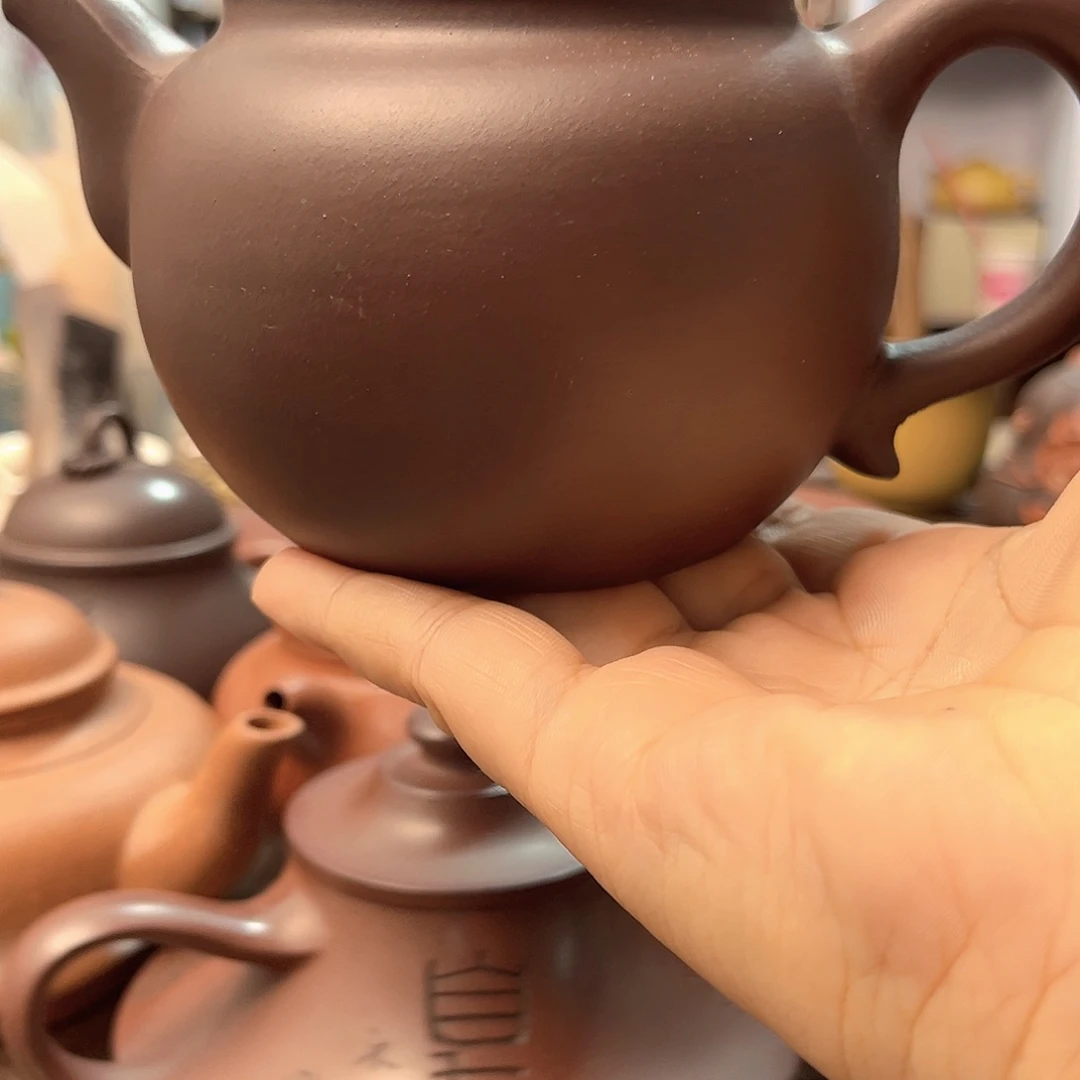 茶壶紫砂全手工制作
