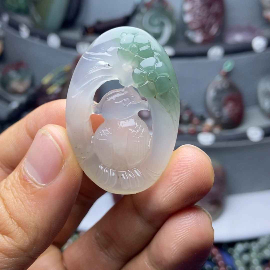 玛瑙/玉髓未镶嵌颈饰