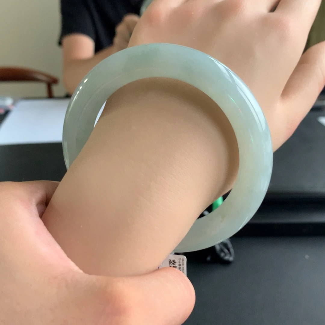 翡翠手镯未镶嵌89号61.8