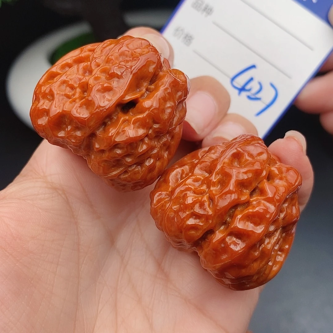 把件文玩核桃38蛤蟆头427