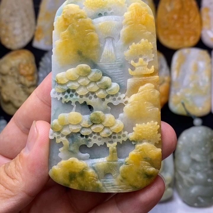 定制翡翠未镶嵌翡翠