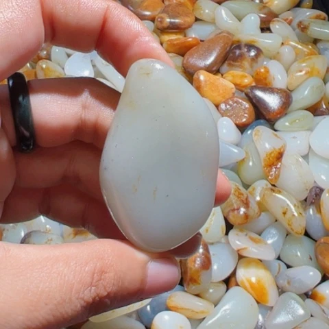 和田玉（糖玉）手链未镶嵌15