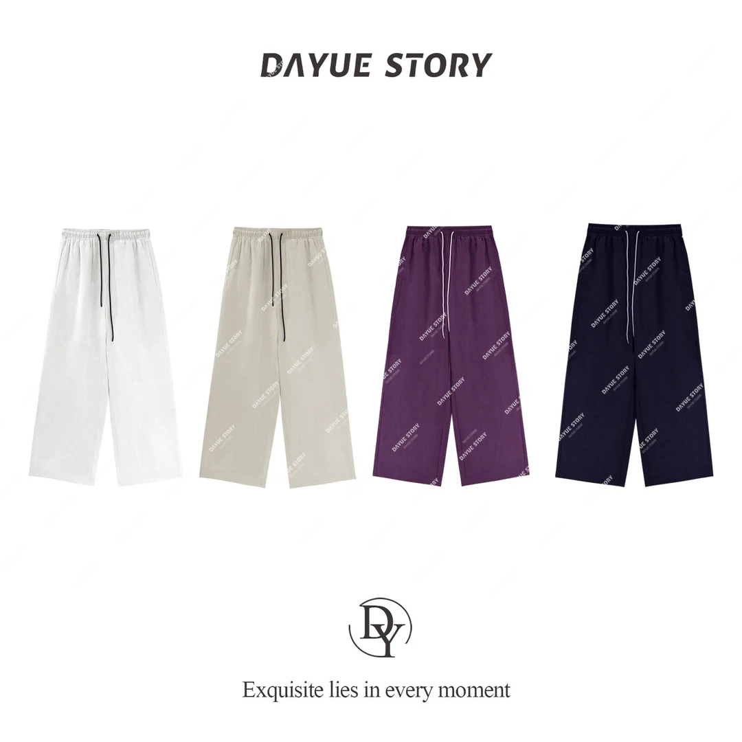 DAYUE【舒适区】松弛感拉满~100亚麻有型有气质！夏季休闲百搭休闲裤