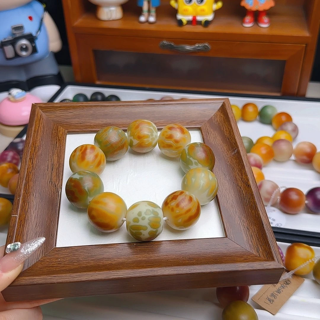 手串菩提根/象牙果卡25干磨妖花