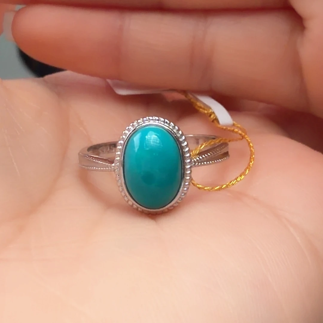 绿松石未镶嵌戒指