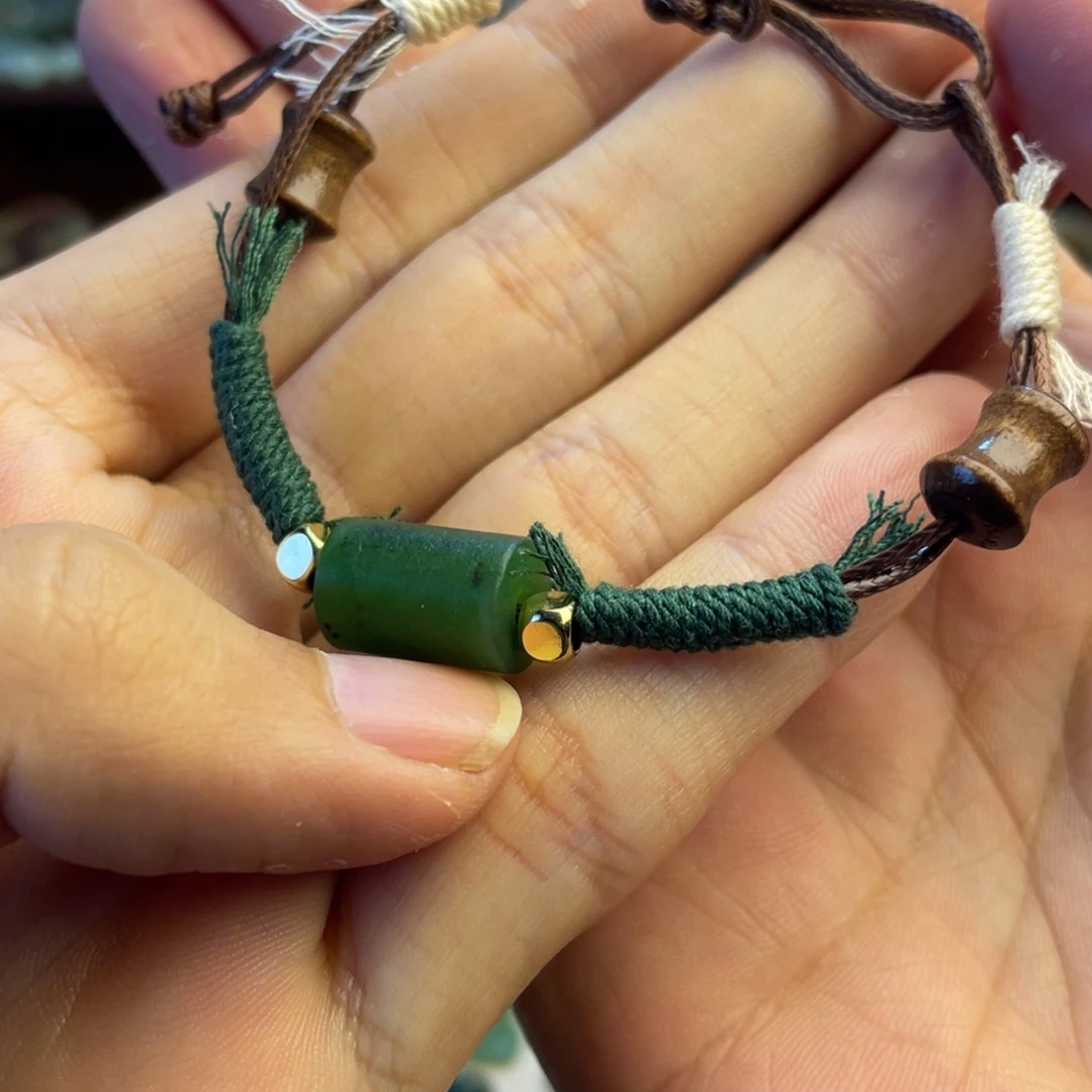 和田玉未镶嵌吊坠(不含链)