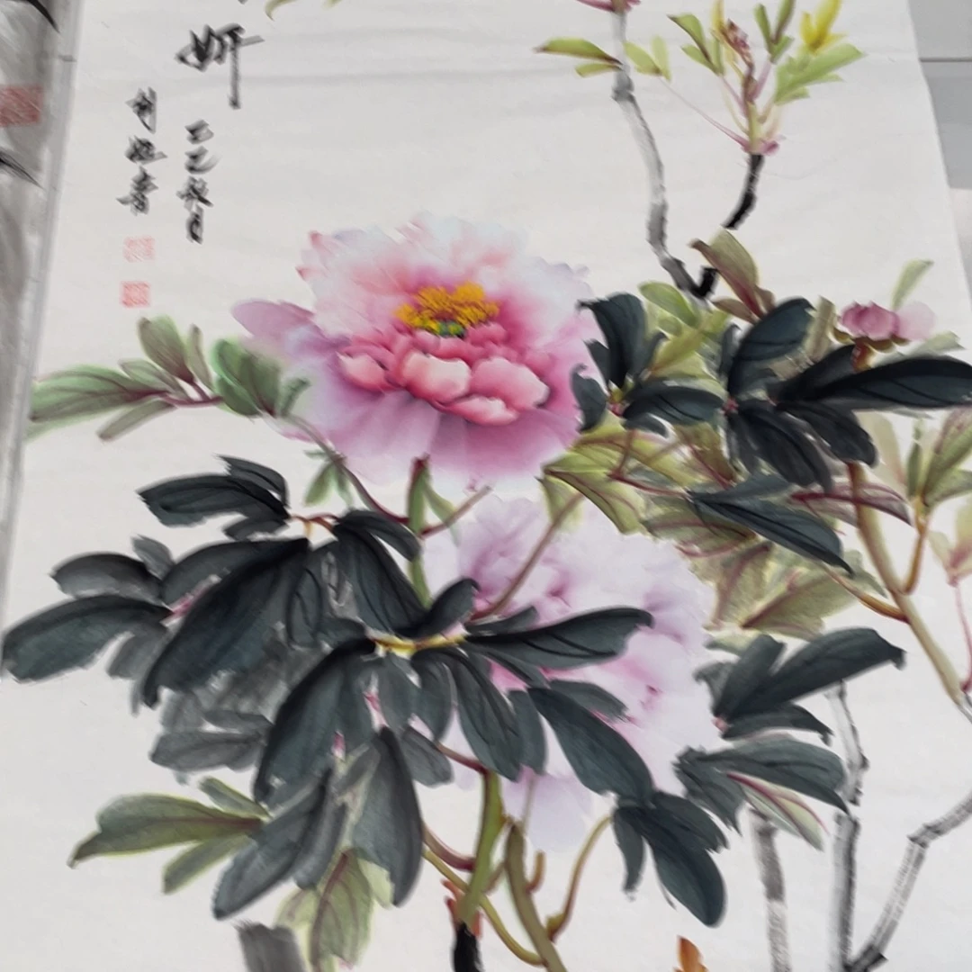 国画胡娅老师绘画