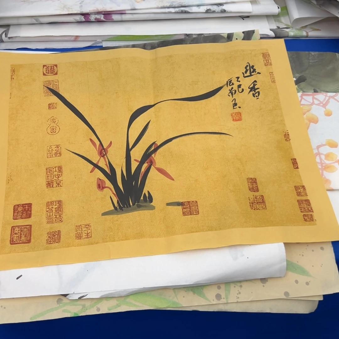 国画国画纯手绘作品