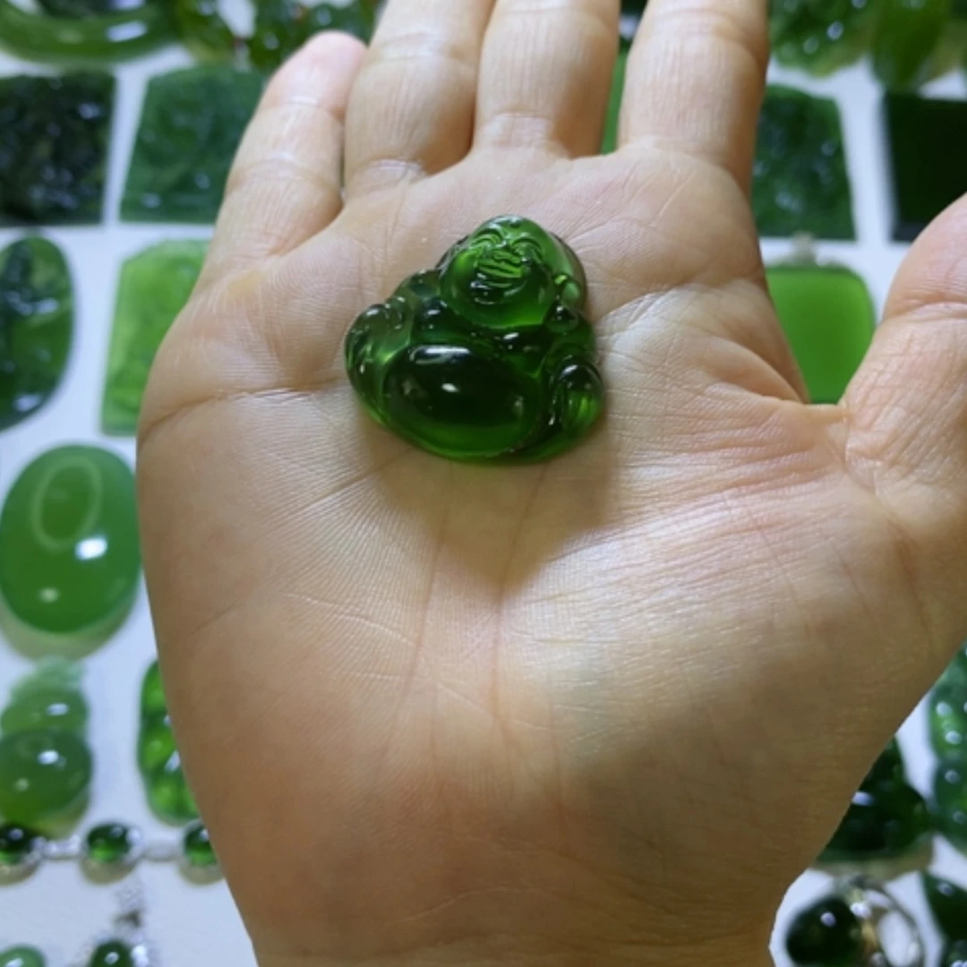 【闪购商品】蛇纹石玉颈饰未镶嵌A****9