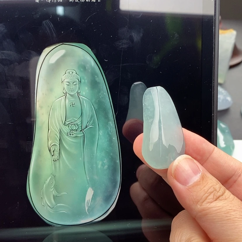 【闪购商品】定制翡翠未镶嵌包工