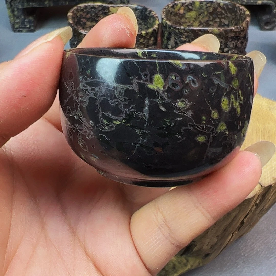 梅花玉主人杯茶周边微瑕老料