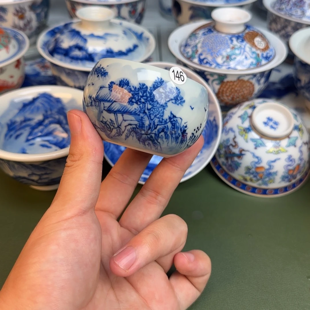 彦祖纯手工手绘茶具146