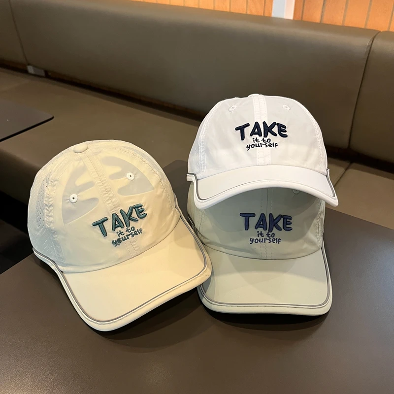 新款儿童帽子男宝宝女童鸭舌帽薄款女孩女童速干棒球帽春夏时尚潮