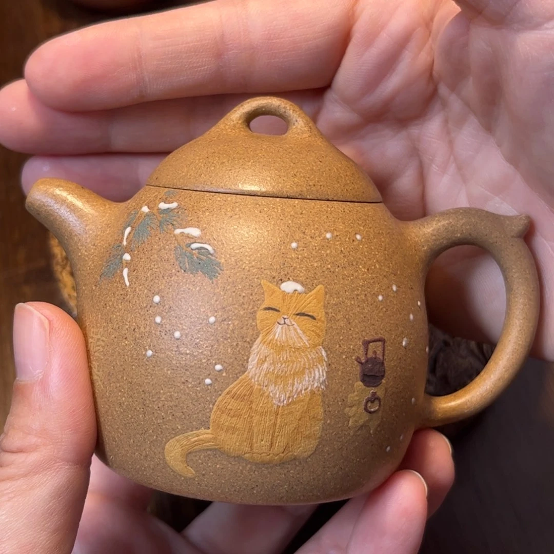 茶壶紫砂宜兴紫砂壶半手工制作