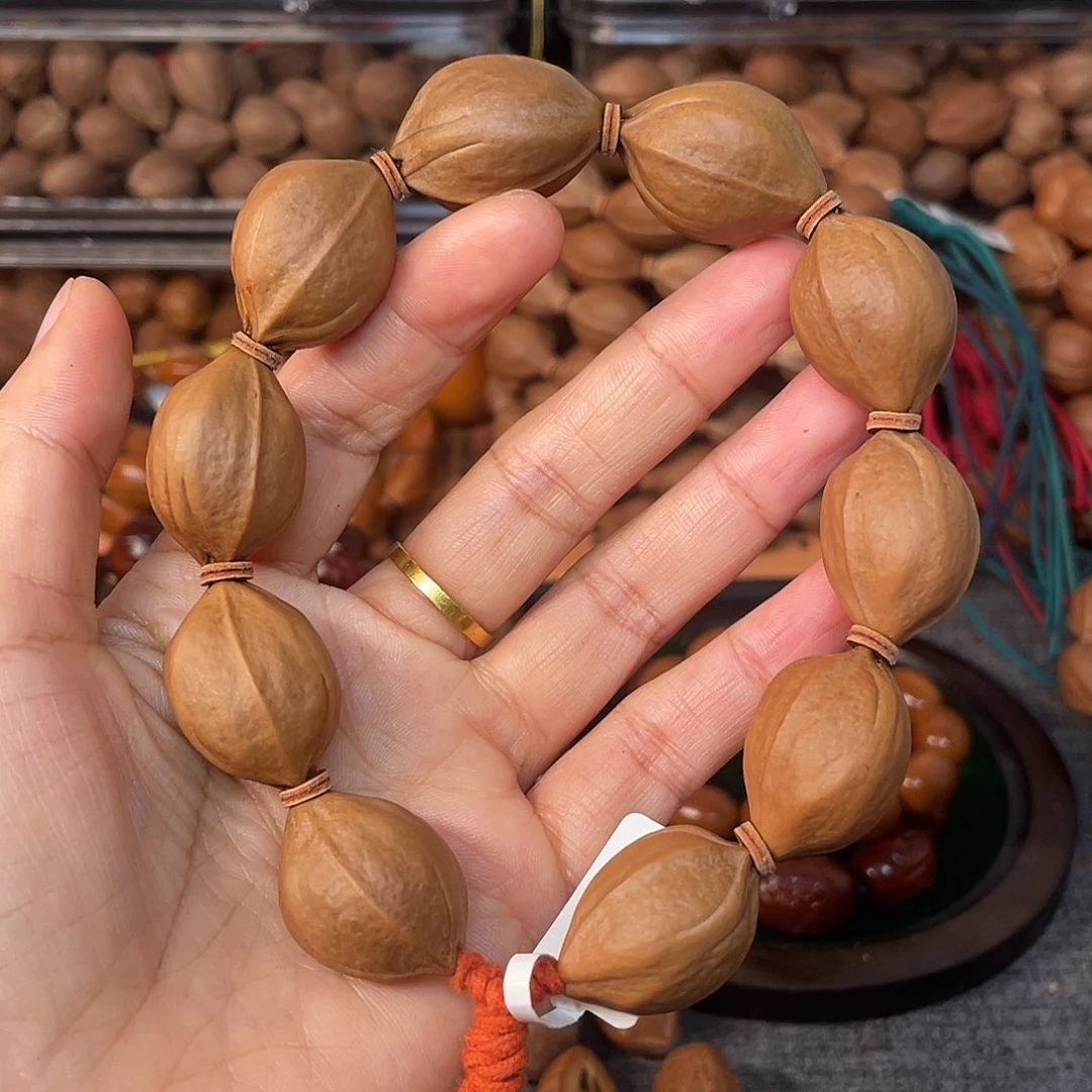 星***V手串/手链橄榄核梅林铁核2127手串