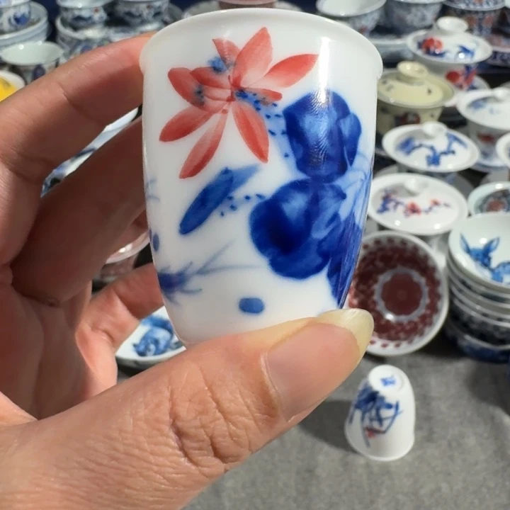 景德镇手工手绘杯