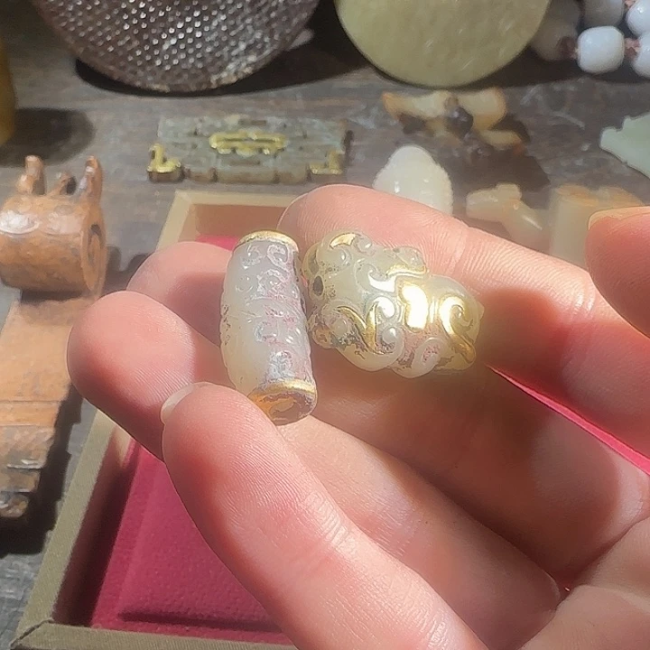 东***王和田玉（糖玉）未镶嵌挂件5424554545464578878757878787