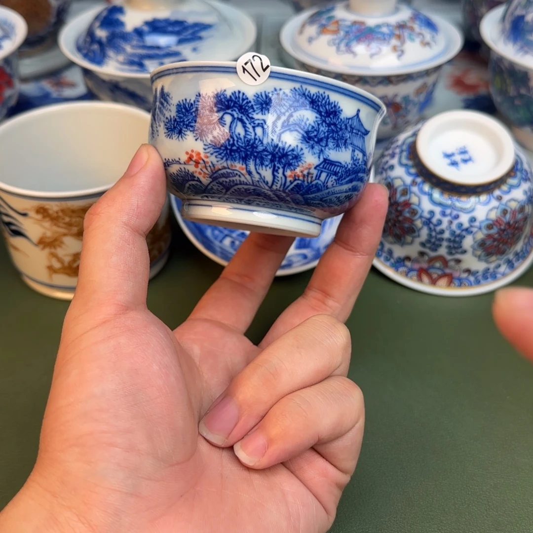 彦祖纯手工手绘茶具172