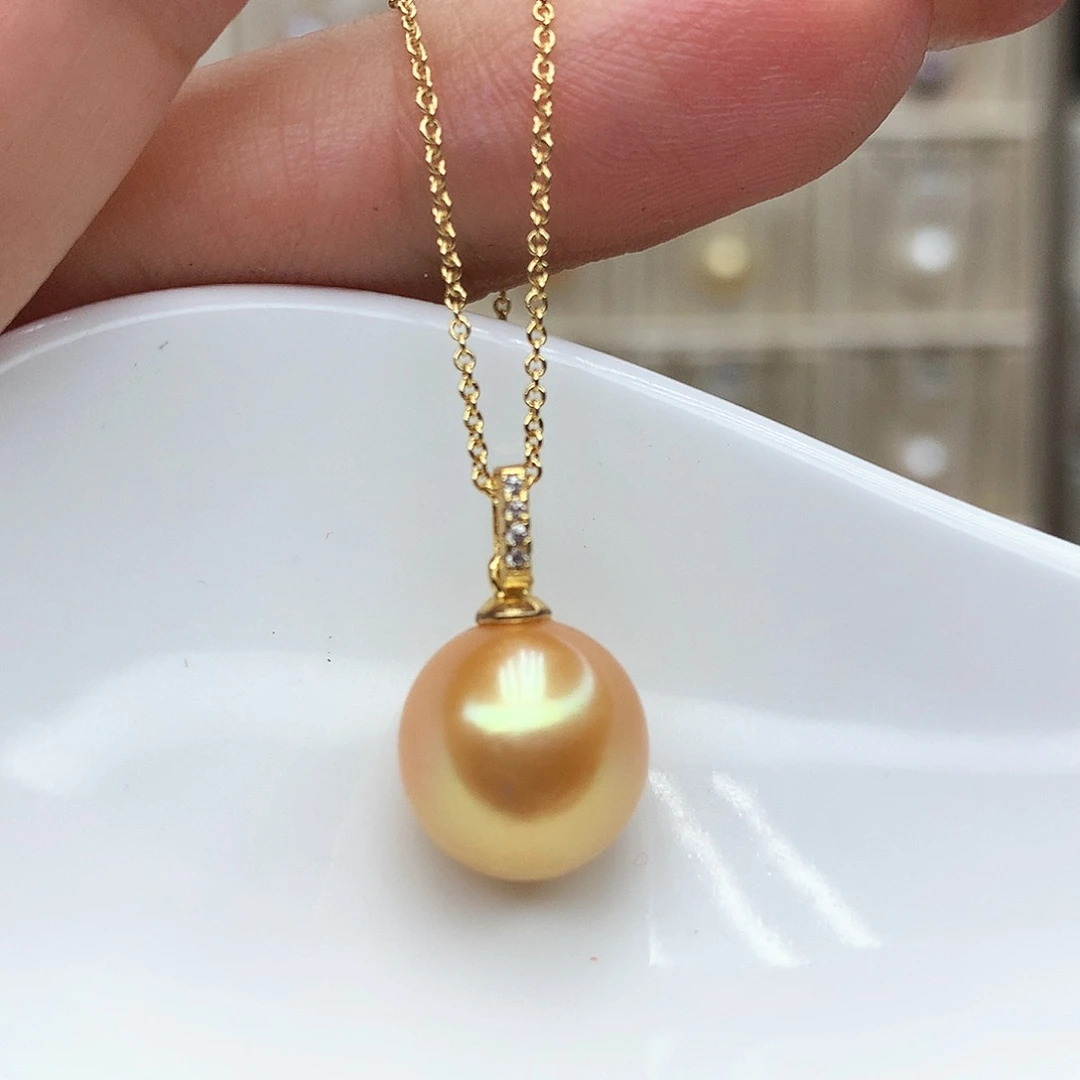 淡水珍珠颈饰合金
