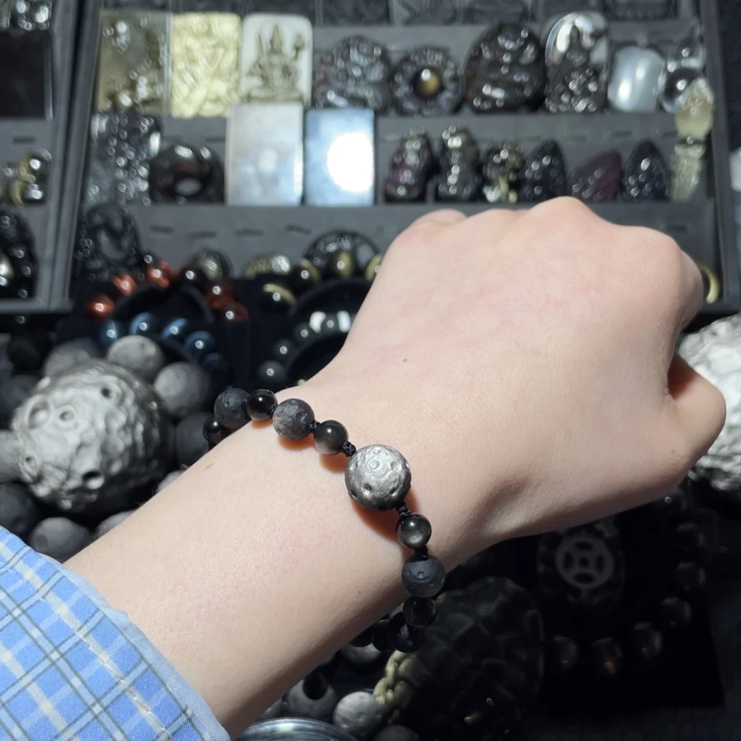 悔***恨黑曜岩未镶嵌珠宝奇石